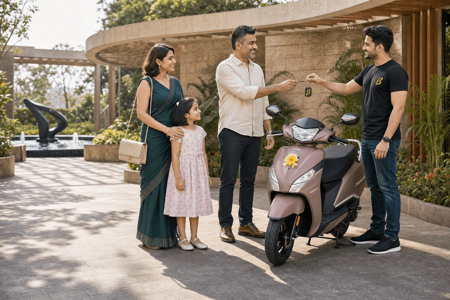 BookMyBike premium Jupiter delivery hero